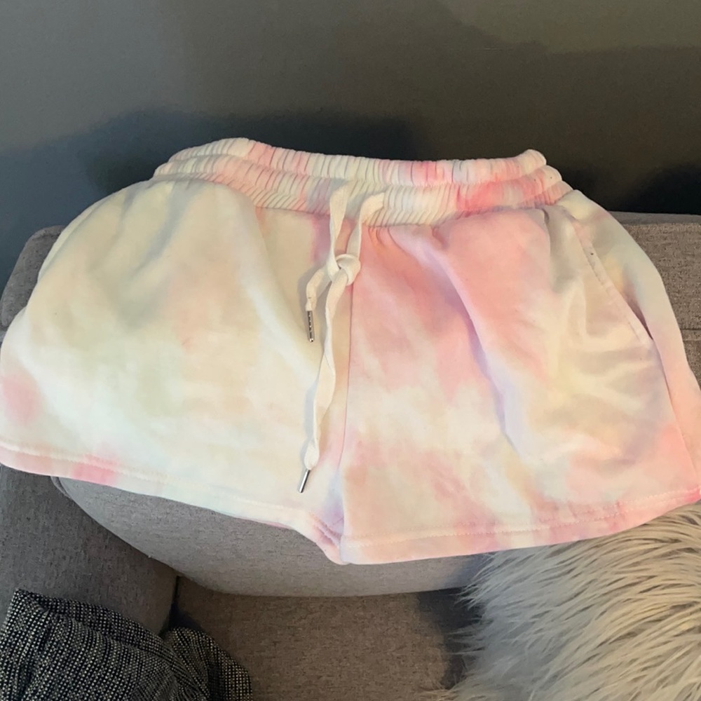 Tie dye shorts